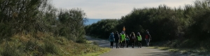 ruta por pista na montaña