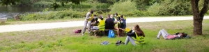 descanso en ruta